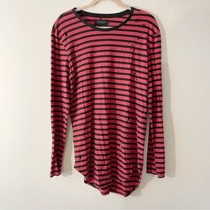 Pacsun Distressed Emo Shirt Size Medium NEW